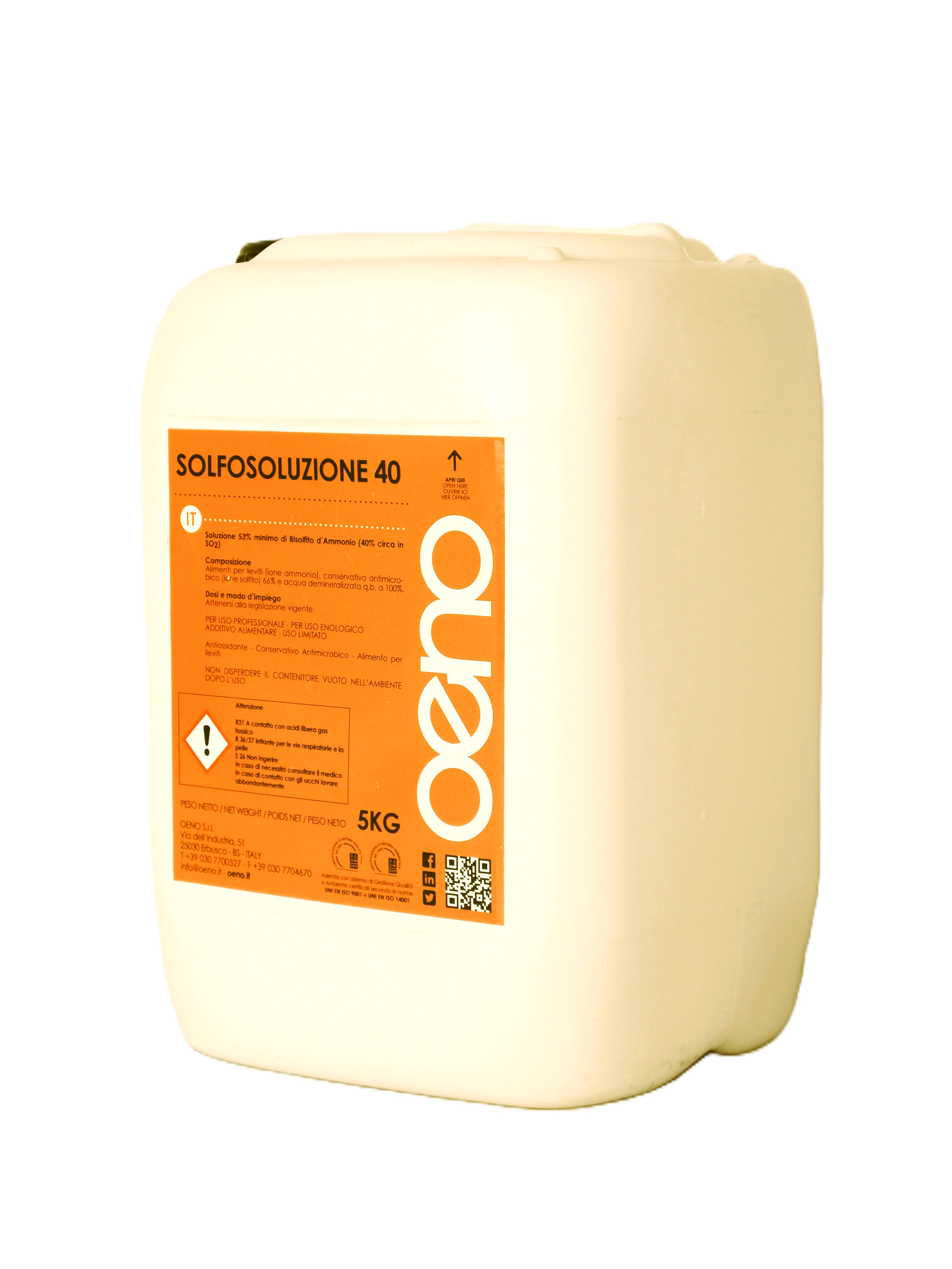Sulfur Dioxide Solution