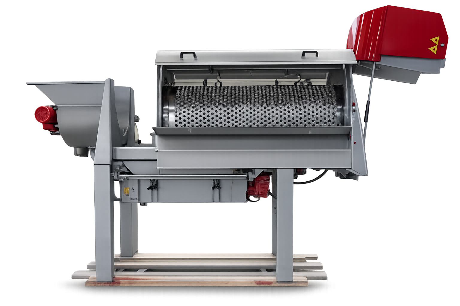 ALPHA 7, 12, 16, 25 Professional Grape Crusher and Deasteammer - SIPREM - 2