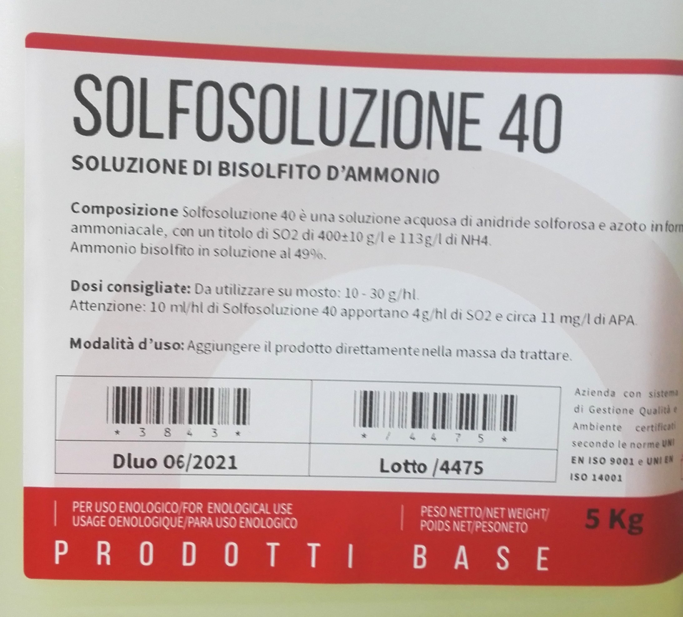 Sulfur Dioxide Solution - 4