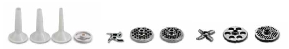9501N Mașină de Tocat Carne Electrică Nr.12, Inox - 2